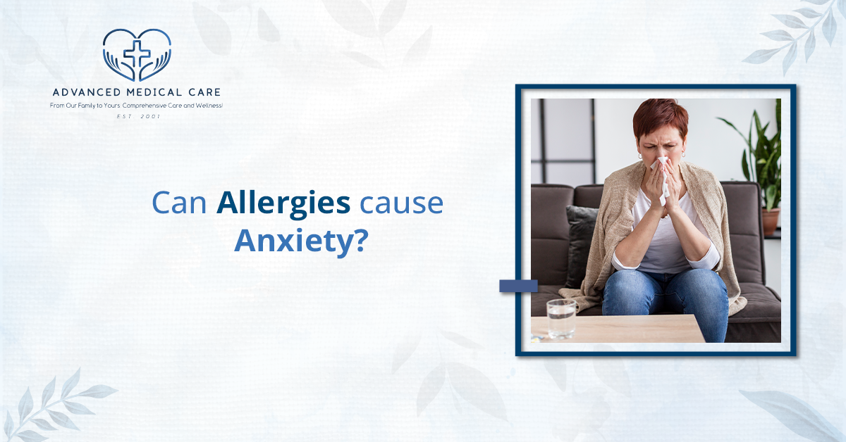 Can Allergies Cause Anxiety